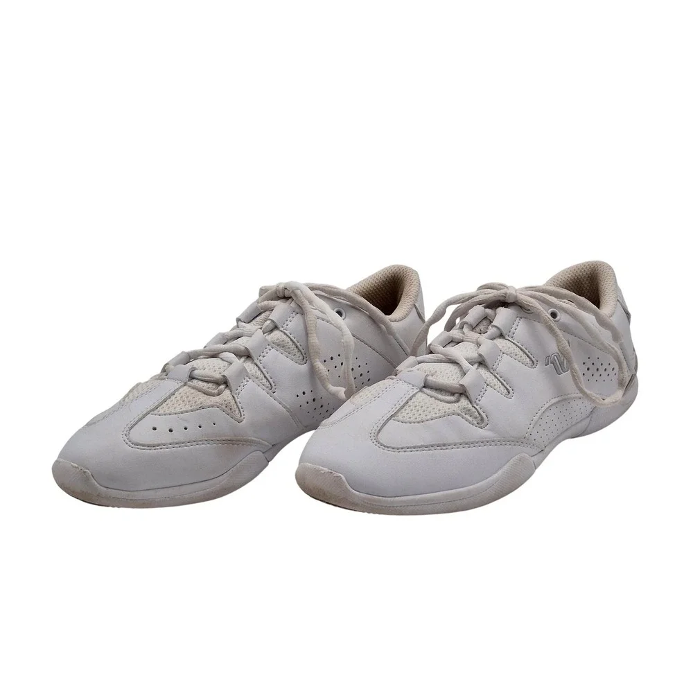 Varsity Spark Shoes Womens Size 7 White Mesh Cheerleading Sneakers 102817